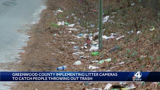 Greenwood County illegal dumping cameras