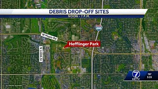 City of Omaha to open a second tree debris location after severe weather causes cleanup