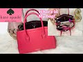 WHATS IN MY BAG!/ KATE SPADE KNOTT SATCHEL/New bag collection2022