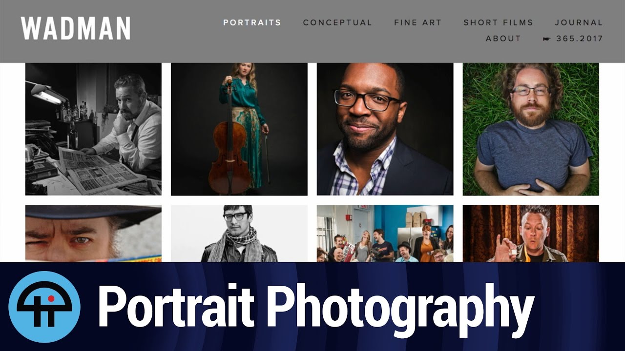 Portrait Photography with Bill Wadman