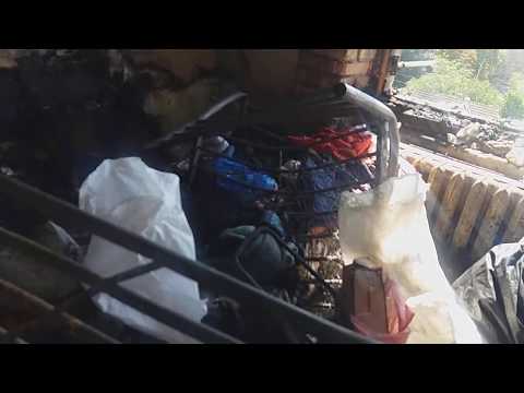 Пожар в общежитии