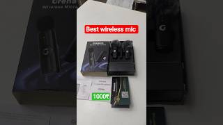 best wireless mic under 1000₹ ?? #grenaro #grenaromic #wireless #wirelessmic #ytshorts