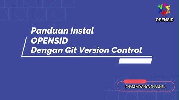 Instal Opensid dengan git version control