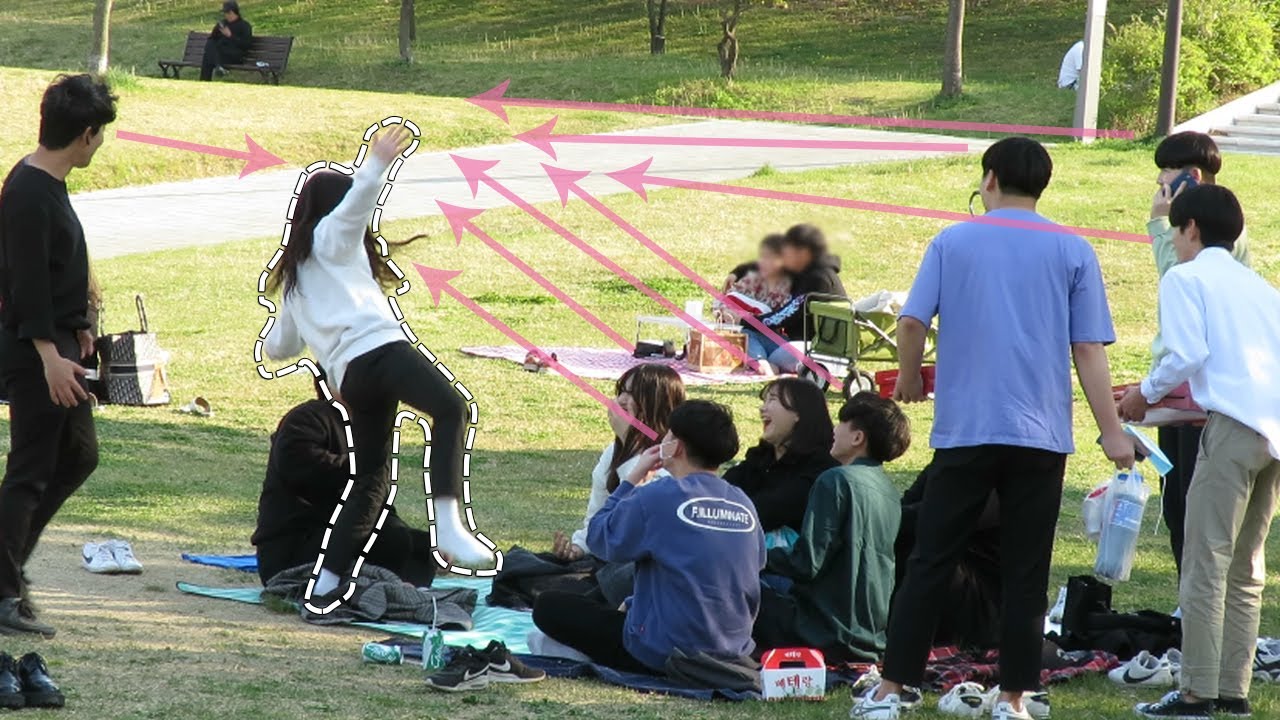 모르는사람들이랑 미친텐션으로 술게임하기 [덕출이]