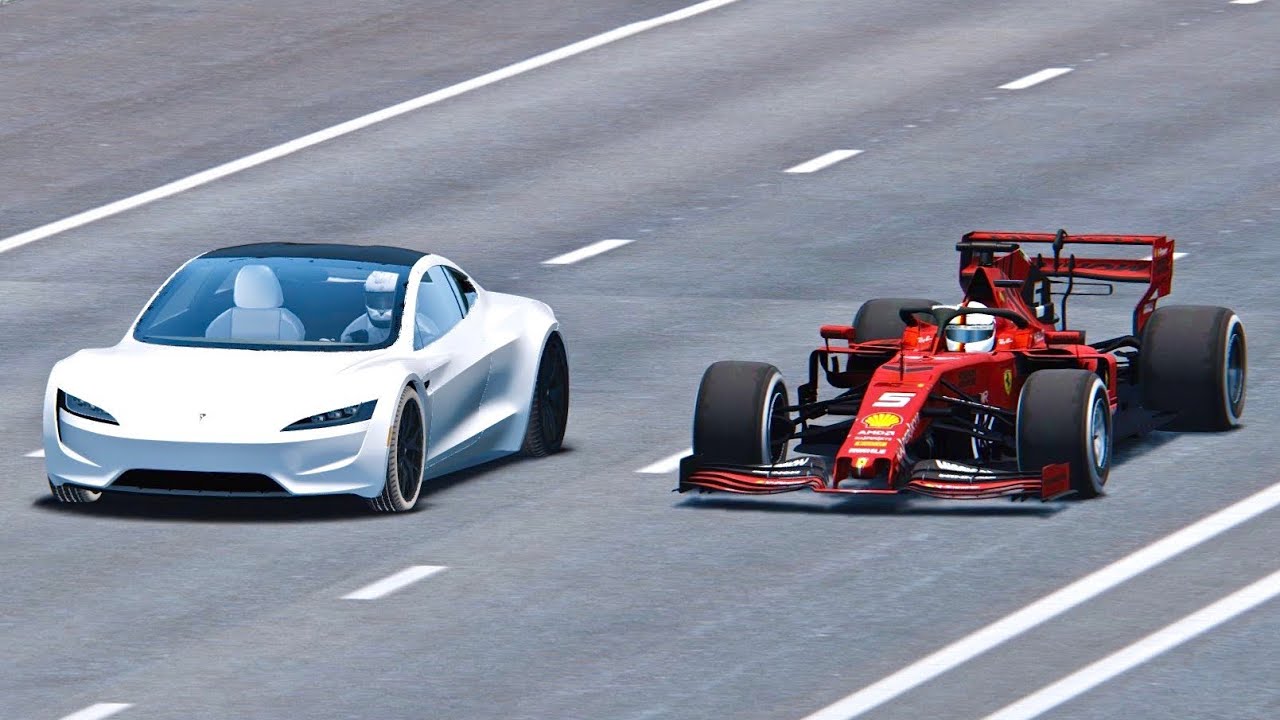 Is De Tesla Roadster Sneller Dan Een F1-Auto? - Topgear Nederland