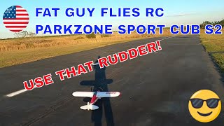RUDDER? YES RUDDER! USE IT! by FAT GUY FLIES RC
