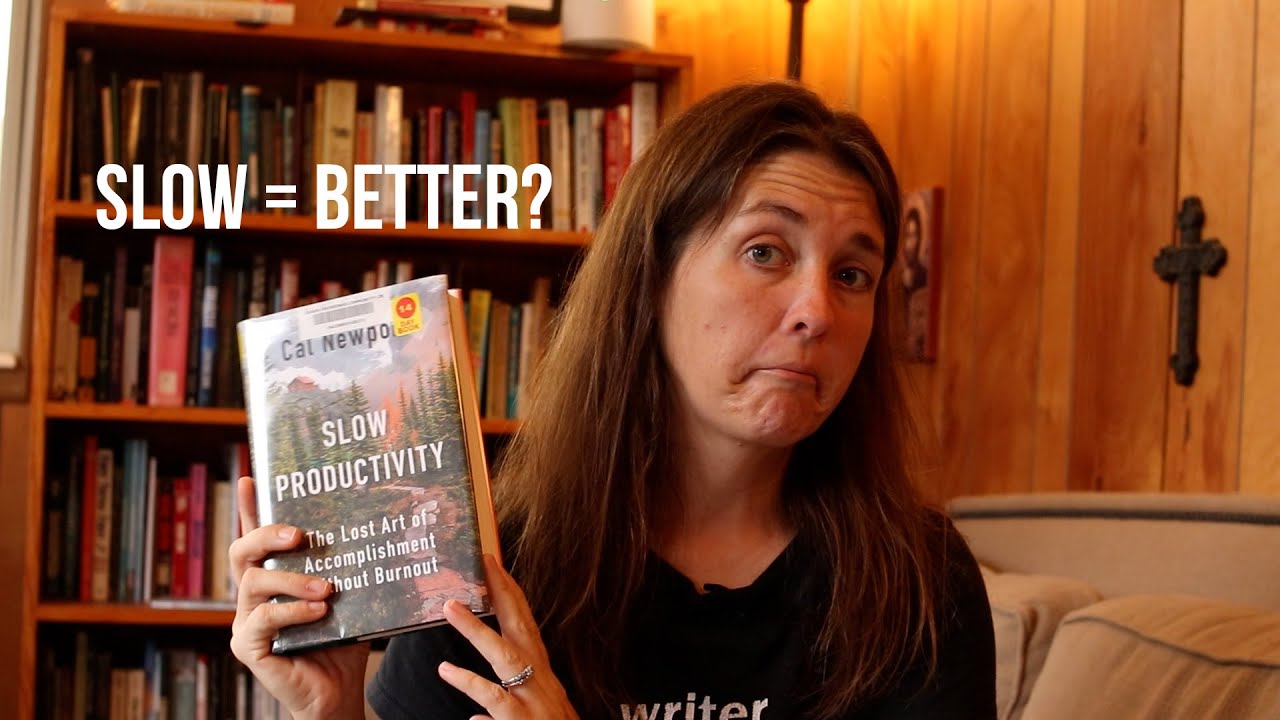 Slow Productivity: A Book For Creatives - YouTube