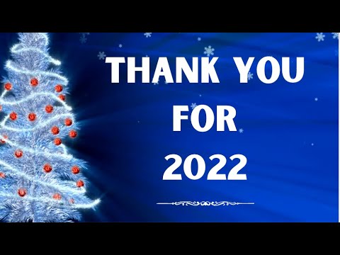 We give thanks for all the love shown. Christmas Cards 2022