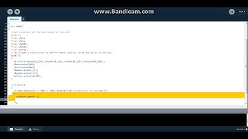 Processing #6 Bouncing balls part 2