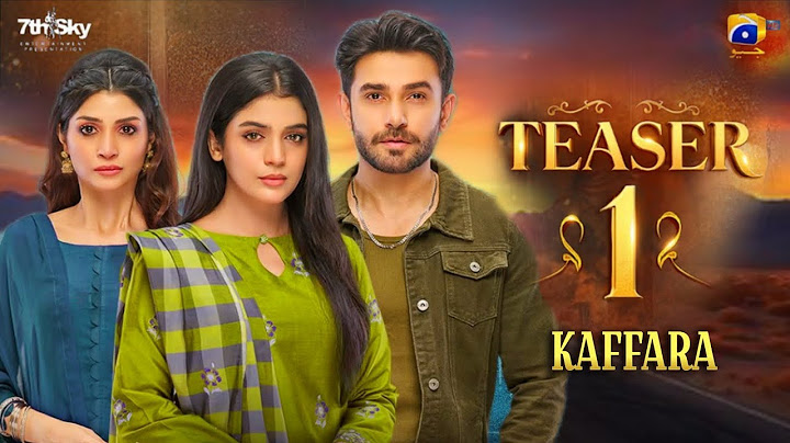 Kaffara - Season 2 | Teaser 1| Ft. Ali Ansari, Laiba Khan | Coming Soon | Har Pal Geo