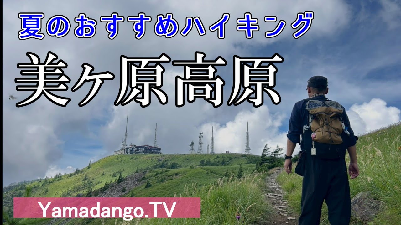 【夏のおすすめハイキング】美ヶ原高原　～真夏でも快適に歩けるおすすめハイキングごコースを紹介します～