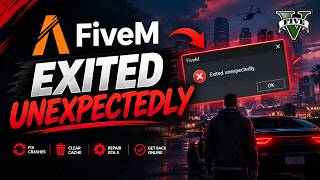 FiveM Exited Unexpectedly Error FIX | FiveM Crash Fix 2026