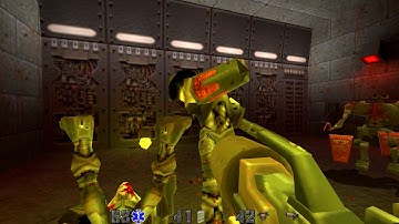 Quake 2-Inside Strogg Castle Single-Player Map