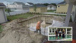 American Pools & Spas - Orlando | Swimming Pool Construction Time-Lapse