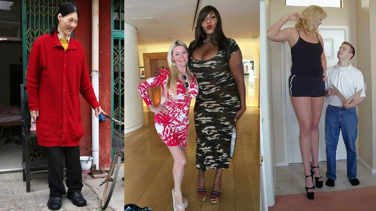 Top 10 Tallest Giant Women In The World Youtube