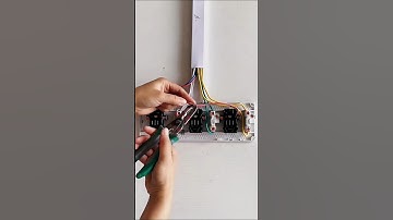 #Switch and socket wiring #Learn electrical knowledge from scratch