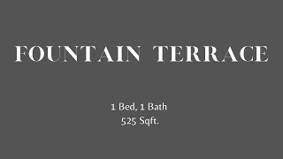 Fountain Terrace #123 - Renovated 1 Bed, 1 Bath