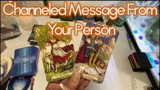 Channeled Message From Your PersonPick A Card