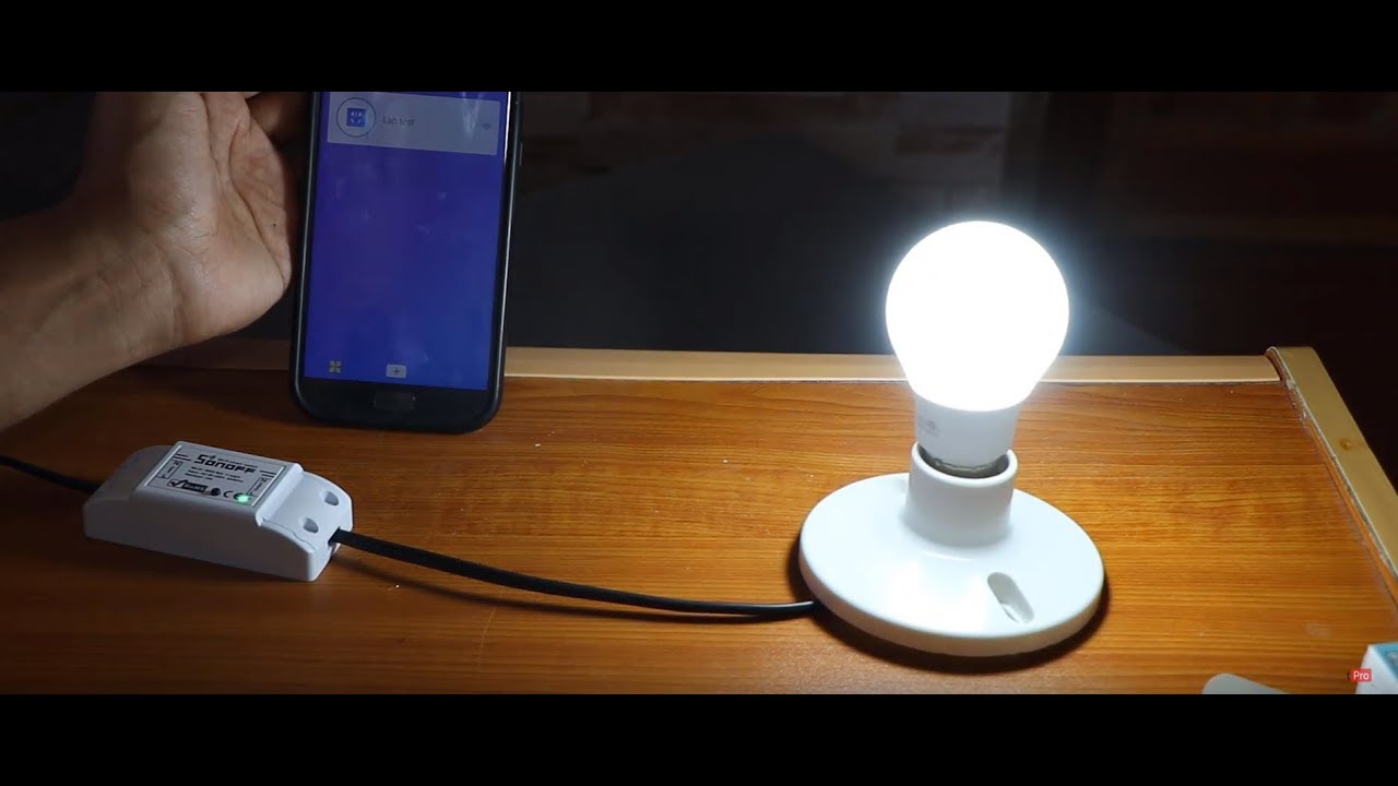 Remotely Switch ON/OFF LIGHTS with your Phone - Home Automation! 