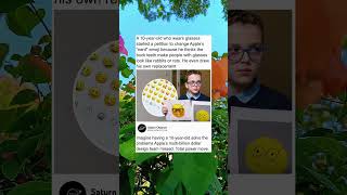 10yo kid redesigns apple nerd emoji because buck teeth are disrespectful 😭#meme #funnymeme
