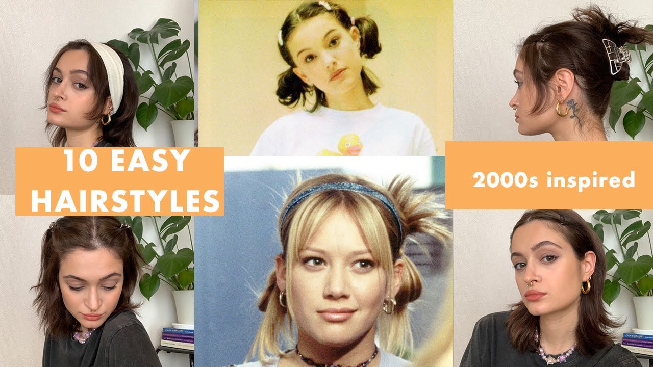 Y2K Aesthetic  Y2k hairstyles, Y2k aesthetic, Retro updo