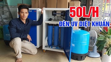 Máy lọc nước uống trực tiếp công suất lớn | Đèn UV diệt khuẩn