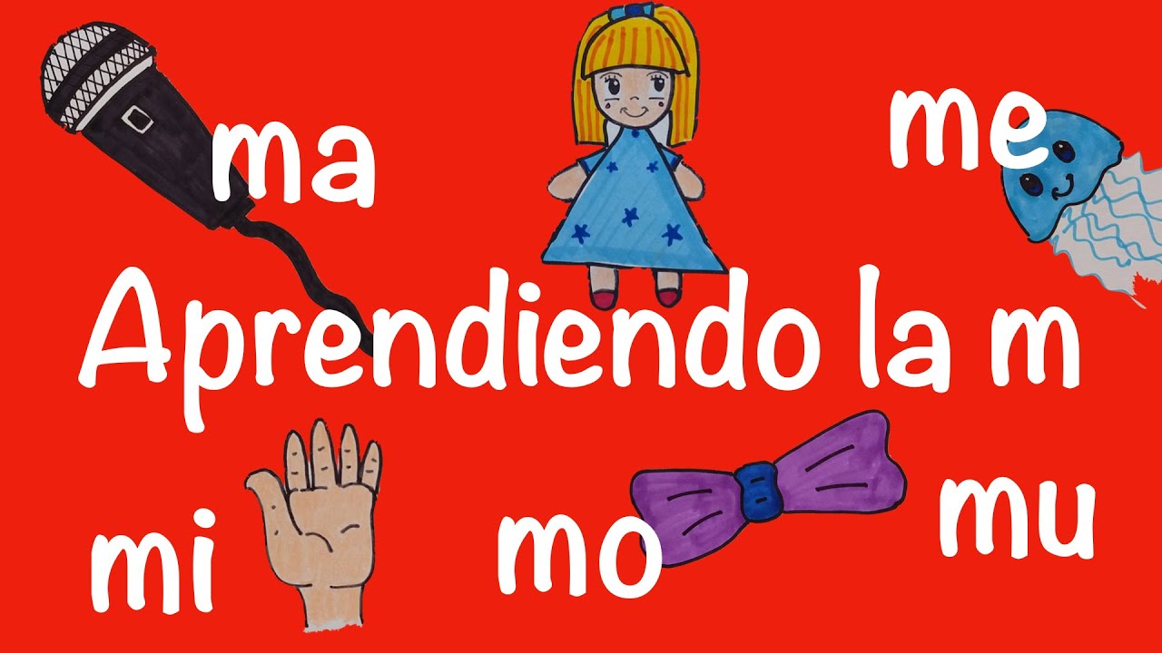 Aprende la letra m. Dibujos con la letra m. Sílabas ma me mi mo mu. -  thptnganamst.edu.vn