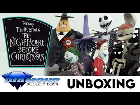 Nightmare Before Christmas Official Movie Trailer Toys & Advent Calendar  AdventureFun Toy review! 