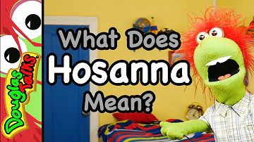 What Does Hosanna Mean? | Palm Sunday lesson for Sunday School!