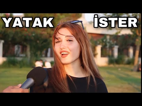 GÜZEL KIZLARA SORDUK ERKEKLER NE İSTER DİYE