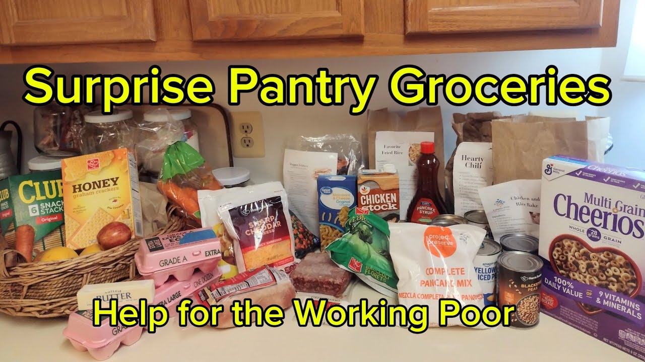 Доставка продуктов, продовольственный банк, кладовая, социальное обеспечение, помощь с бюджетом н...