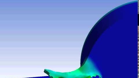 Ansys Workbench explicit dynamics turning in circumferential direction of AlSi 1045 bolt example 14