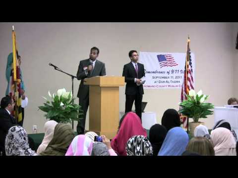 Remembrance of 9/11 Victims - Shahan Rizvi's Speech