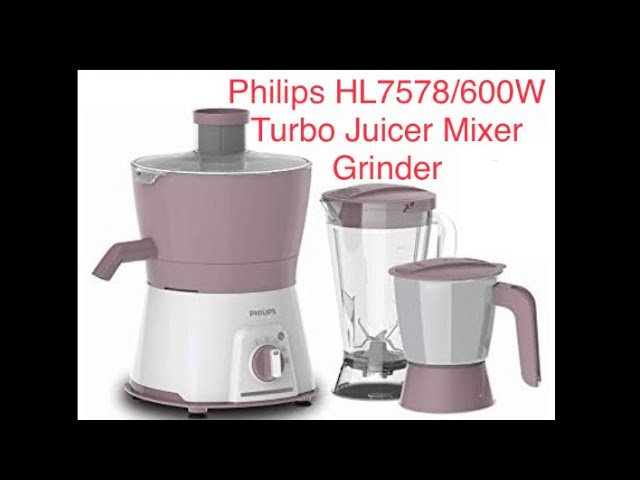 Viva Collection Juicer Mixer Grinder HL7578/00