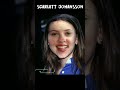 Scarlett Johansson Evolution