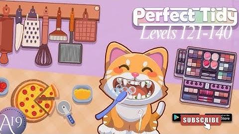 Perfect Tidy – Levels 121-140 Walkthrough 
