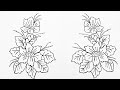 Adorable hand embroidery: Very beautiful and easy flower embroidery design tutorial step by step