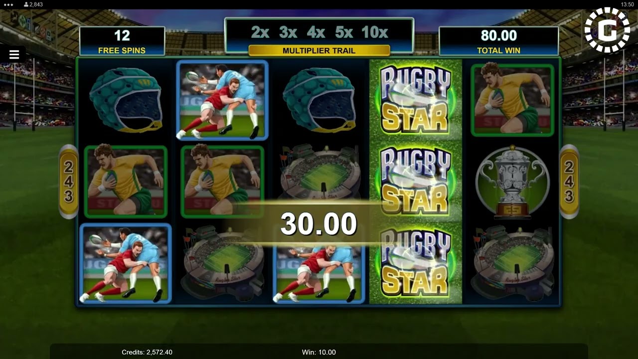 Rugby Star by Microgaming Slot Features | GamblerID
