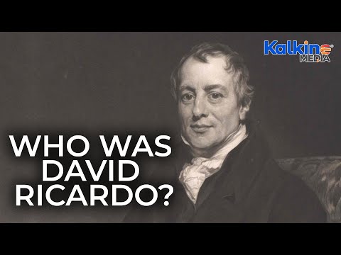Define David Ricardo