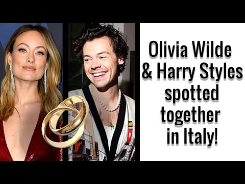Olivia Wilde & Harry Styles are still going strong, Spotted Together in Italy!