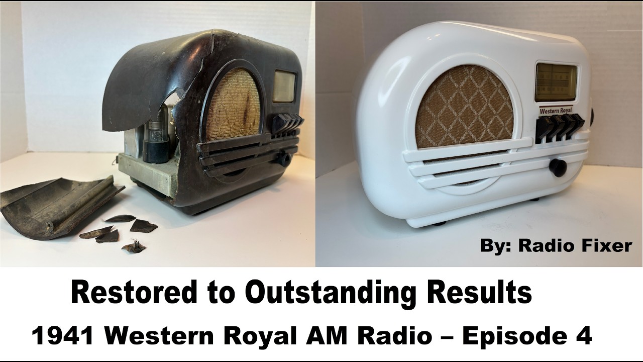 ANTIQUE RADIO RESTORATION GUIDE アマチュア無線 Rebuilding an Old