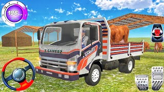 新しい農場の動物貨物トラックの運転||リアル動物園輸送輸送シミュレーターAndroidゲームプレイ screenshot 4