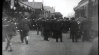 Arrival of McKinley's funeral train at Canton, Ohio  Thomas A Edison, Inc