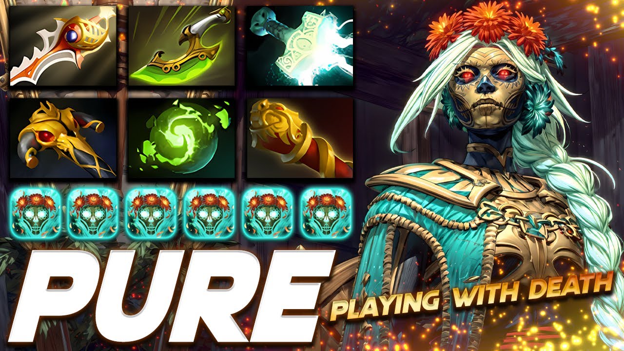 Pure Muerta PLAYING WITH DEATH - Dota 2 Pro Gameplay [Watch & Learn]
