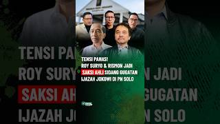 Download Lagu Tensi Panas! Roy Suryo \u0026 Rismon Jadi Saksi Ahli Sidang Gugatan Ijazah Jokowi Di PN Solo MP3