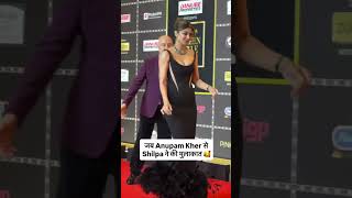 Shilpa Shetty & Anupam Kher at Pinkvilla screen & style icons awards 2026....#shilpashetty #e24