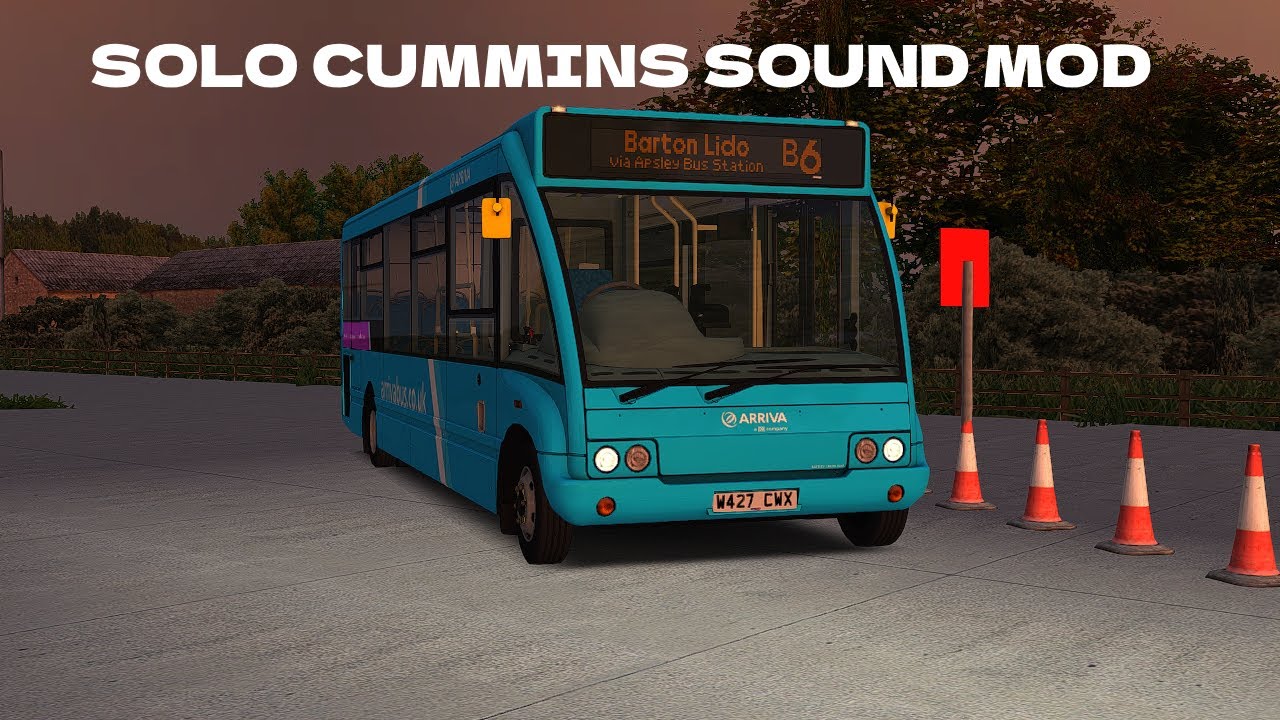 OMSI 2 Optare Solo Cummins Sound Mod New Seats SP Ticketer and Displays