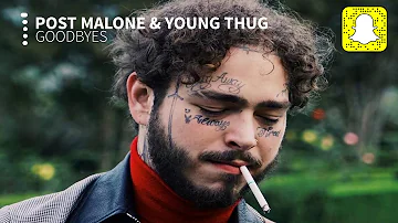 Post Malone - Goodbyes (Clean) ft. Young Thug