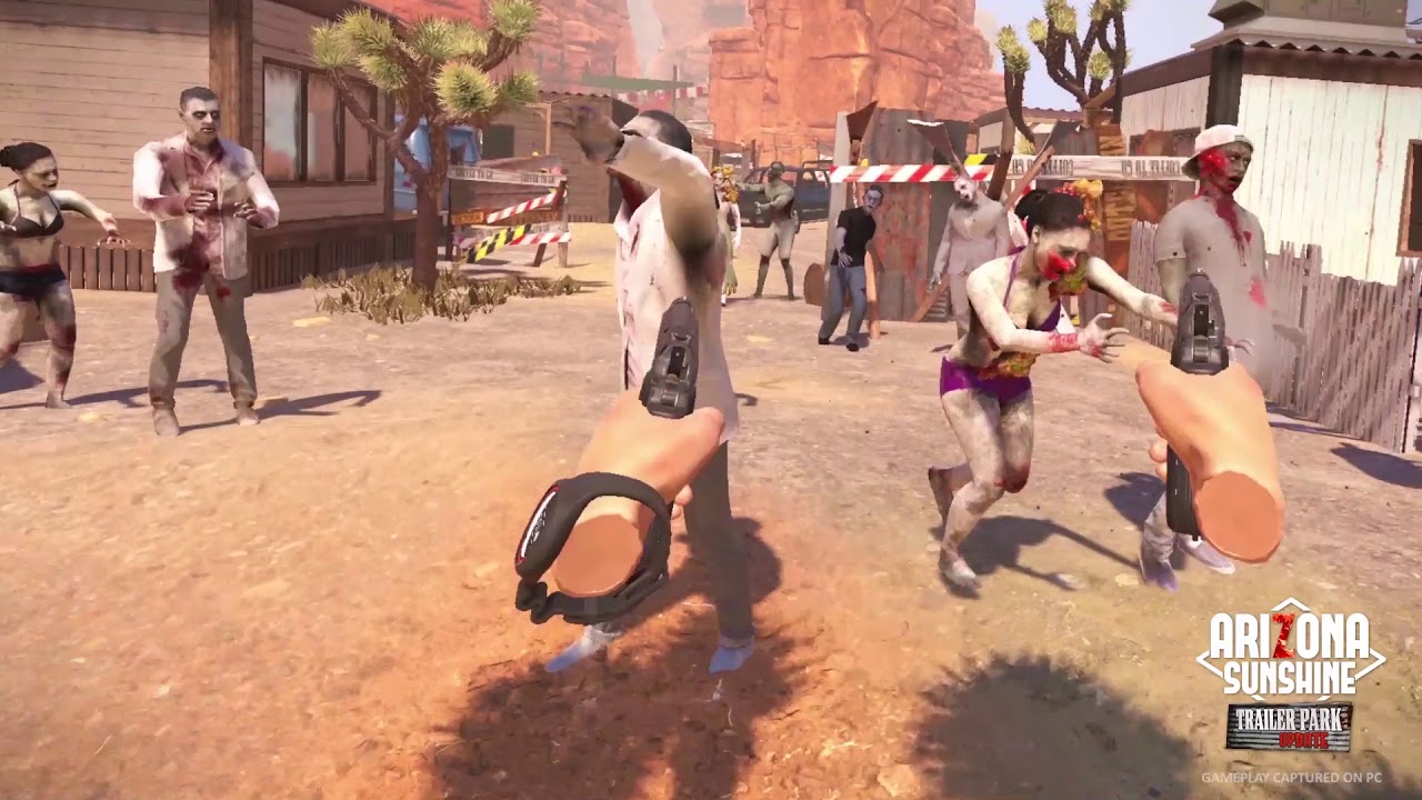 Popular VR Zombie Shooter Arizona Sunshine Gets New Horde Mode Map: Trailer Park 1 YouTube player