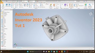 Autodesk Inventor Modeling Tutorial No 1